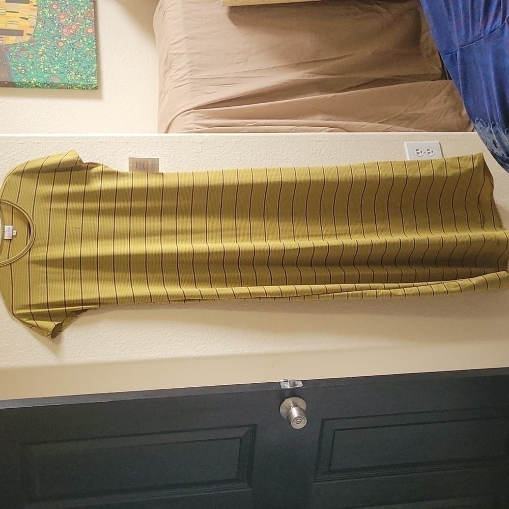 LuLaRoe Maxi Maria Dress M